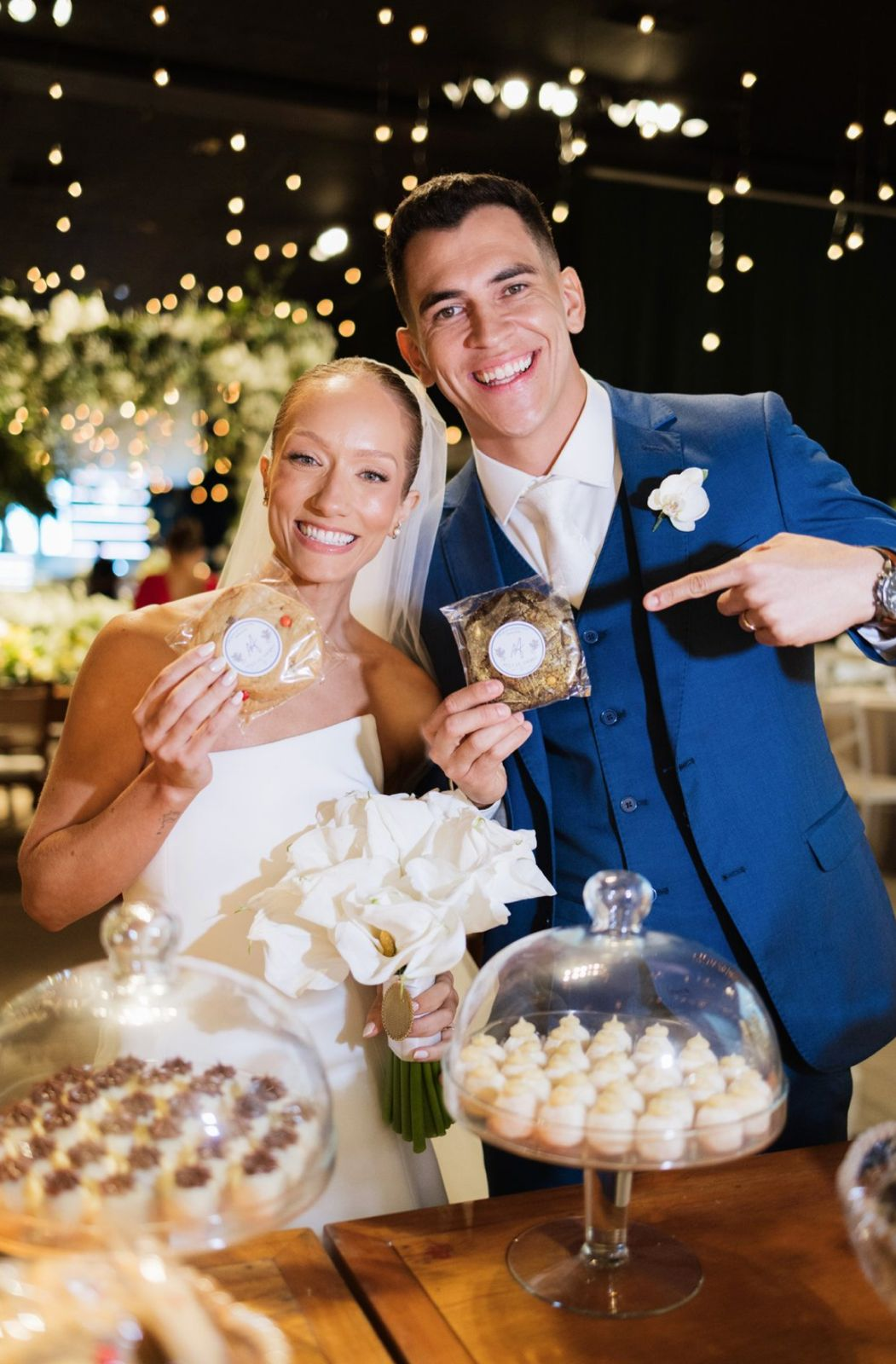 5 maneiras de usar cookies personalizados no seu casamento