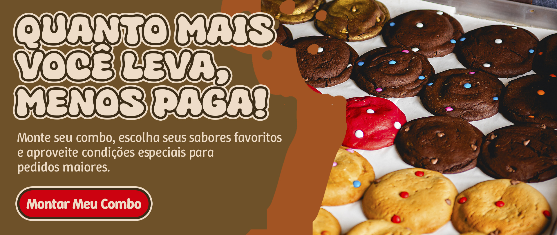 Banner promocional de combos do Cookie do Nicão.